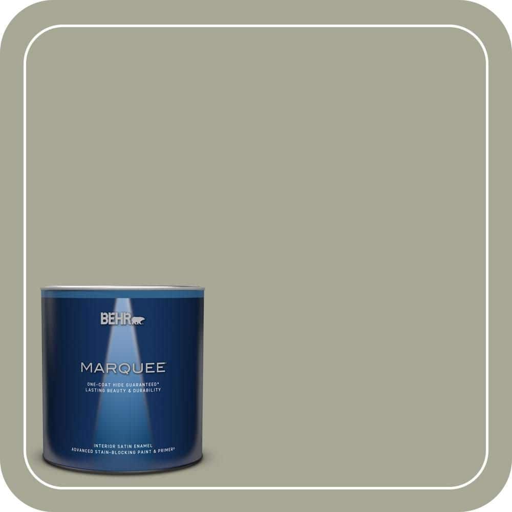 1 qt. #PPU10-16 Simply Sage One-Coat Hide Satin Enamel Interior Paint & Primer price history on PriceWatchPro