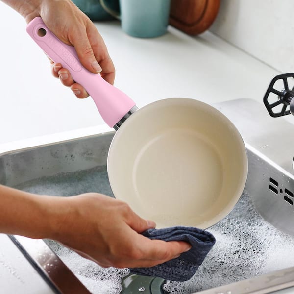 GreenPan Rio 3-Piece Aluminum Ceramic Nonstick Frying Pan Skillet