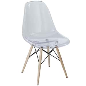 Pyramid Clear Dining Side Chair