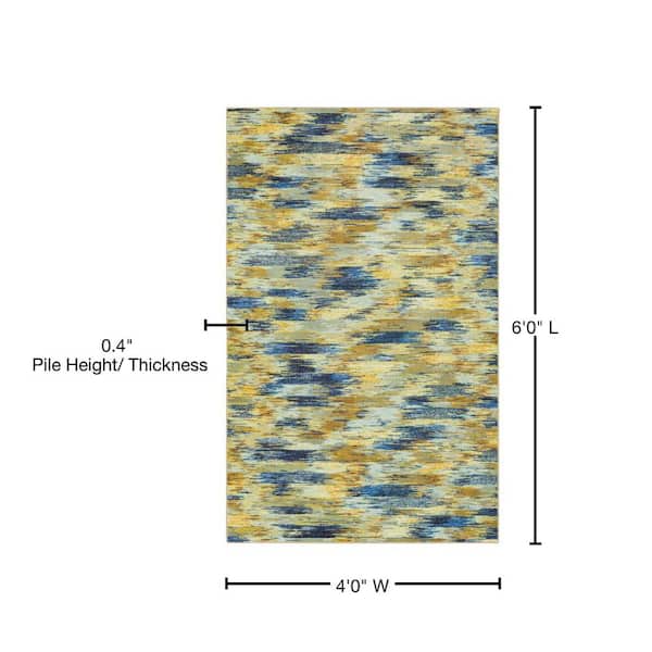 Mohawk Home Prismatic 1-1/2 x 2-1/2 Brown Indoor Holiday Throw Rug Mohawk Home Prismatic 1-1/2 x 2-1/2 Brown Indoor Holiday Throw Rug
