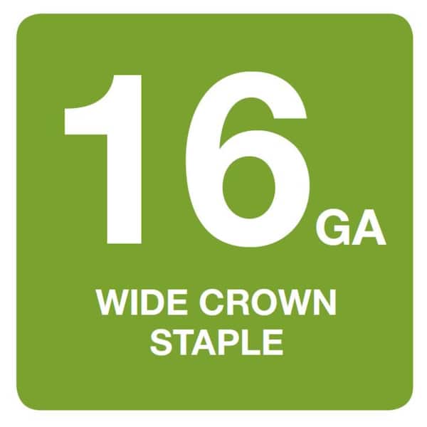 Meite P25 16 Gauge 1-Inch (26.4 mm) Wide Crown by 1-Inch Length Galvanized Construction Staples Heavy Wire Staples (10,000 Pcs)