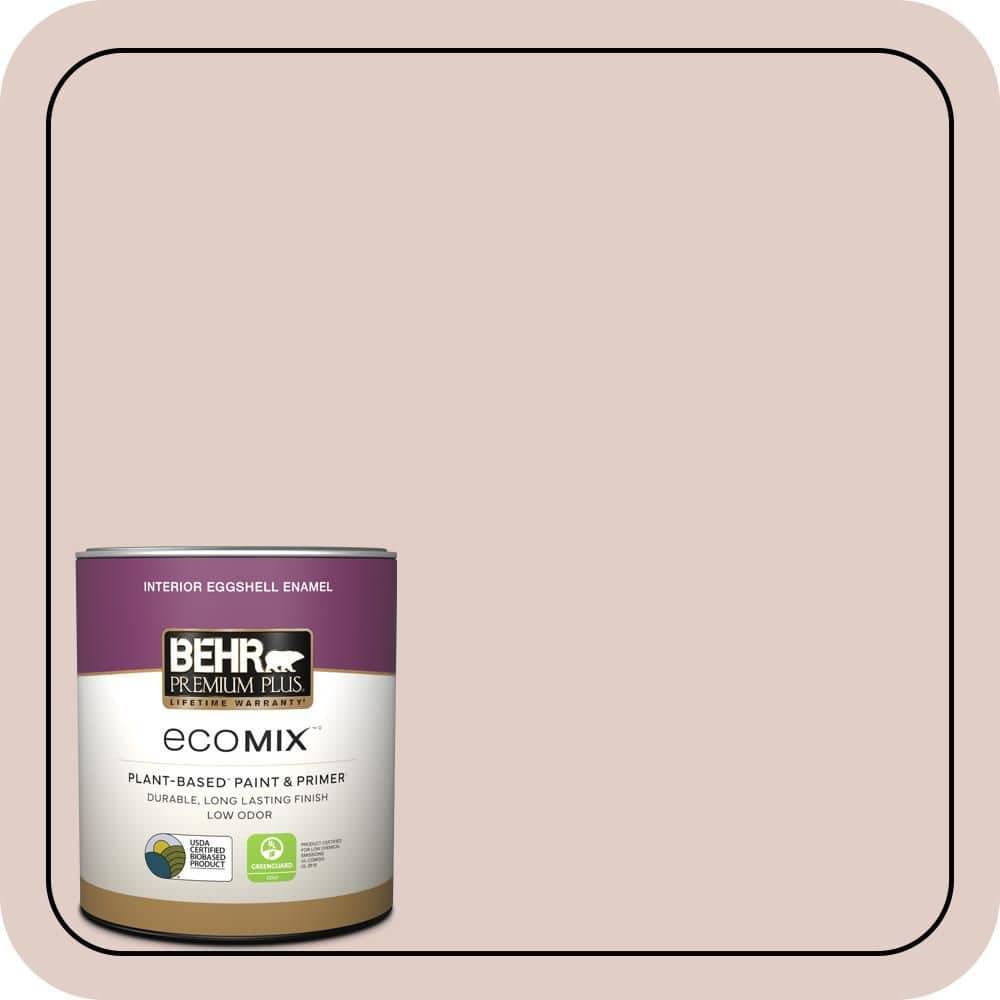 1 qt. #700A-2 Chenille Eggshell Enamel EcoMix Plant-Based Interior Paint & Primer price history on PriceWatchPro