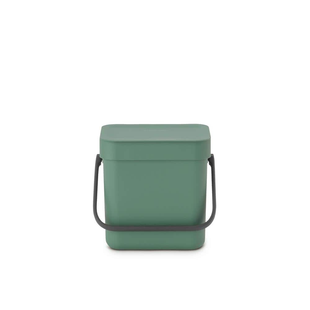Sort and Go 0.8 Gal. (3 l) Fir Green Plastic Indoor Recycling Bin price history on PriceWatchPro