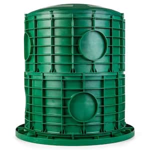 Tuf-Tite 24 in. x12 in. Tall Septic Tank Riser 89-24RIS12 - The Home Depot