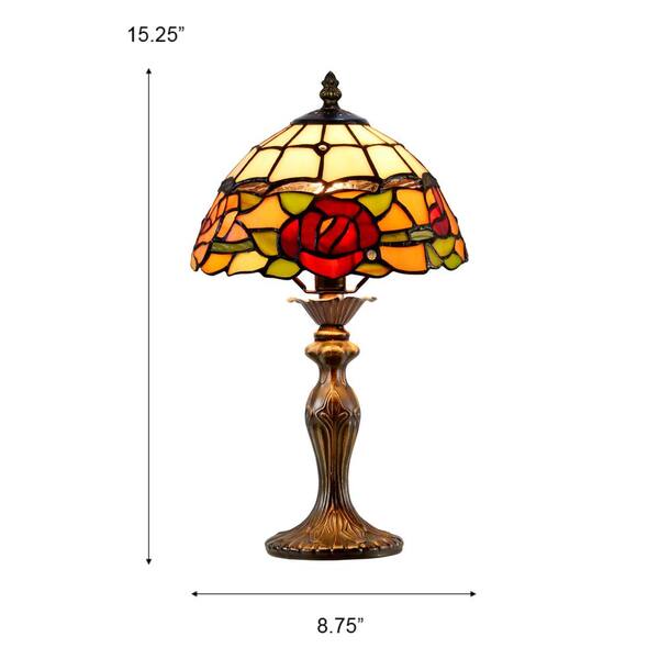 Dale Tiffany Innsdale Rose 15.25