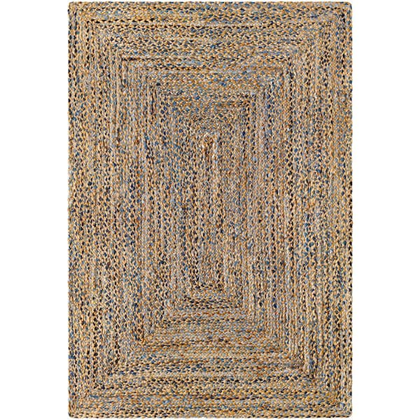 Livabliss Trenzado Camel 5 ft. x 8 ft. Modern Indoor Area Rug