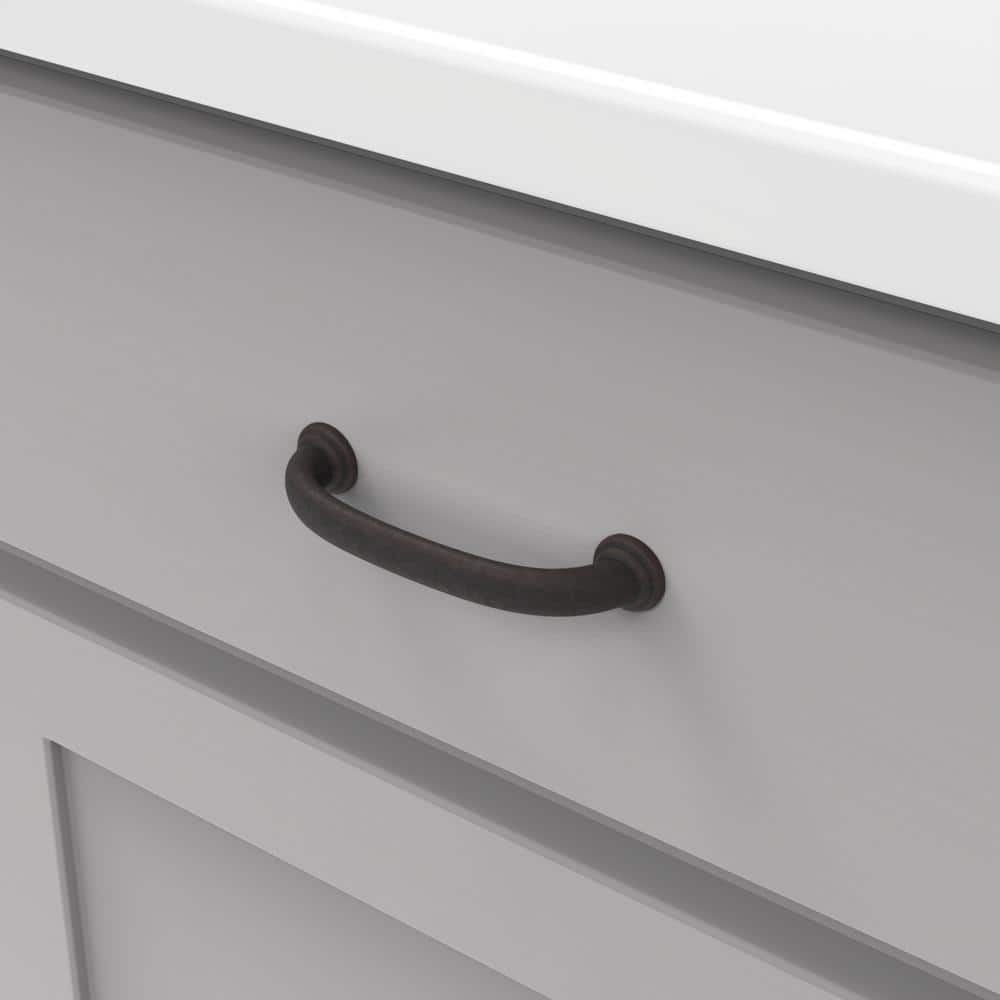 Oil-Rubbed Bronze 3-3/4" Cabinet Pulls 10-Pack
