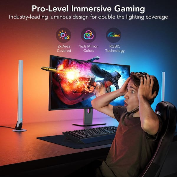 Govee DreamView G1 Pro RGBIC Smart Gaming Kit Integrated LED