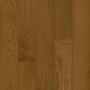Plano Low Gloss Saddle Oak 3/4 in. Thick x 5 in. Wide x Varying Length Solid Hardwood Flooring (23.5 sqft/case)