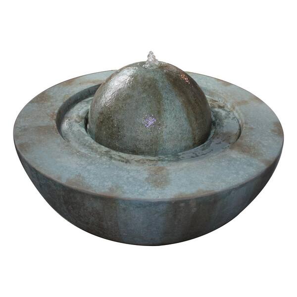 Classic Home & Garden Rainier Fiberglass Reinforced Concrete Fountain