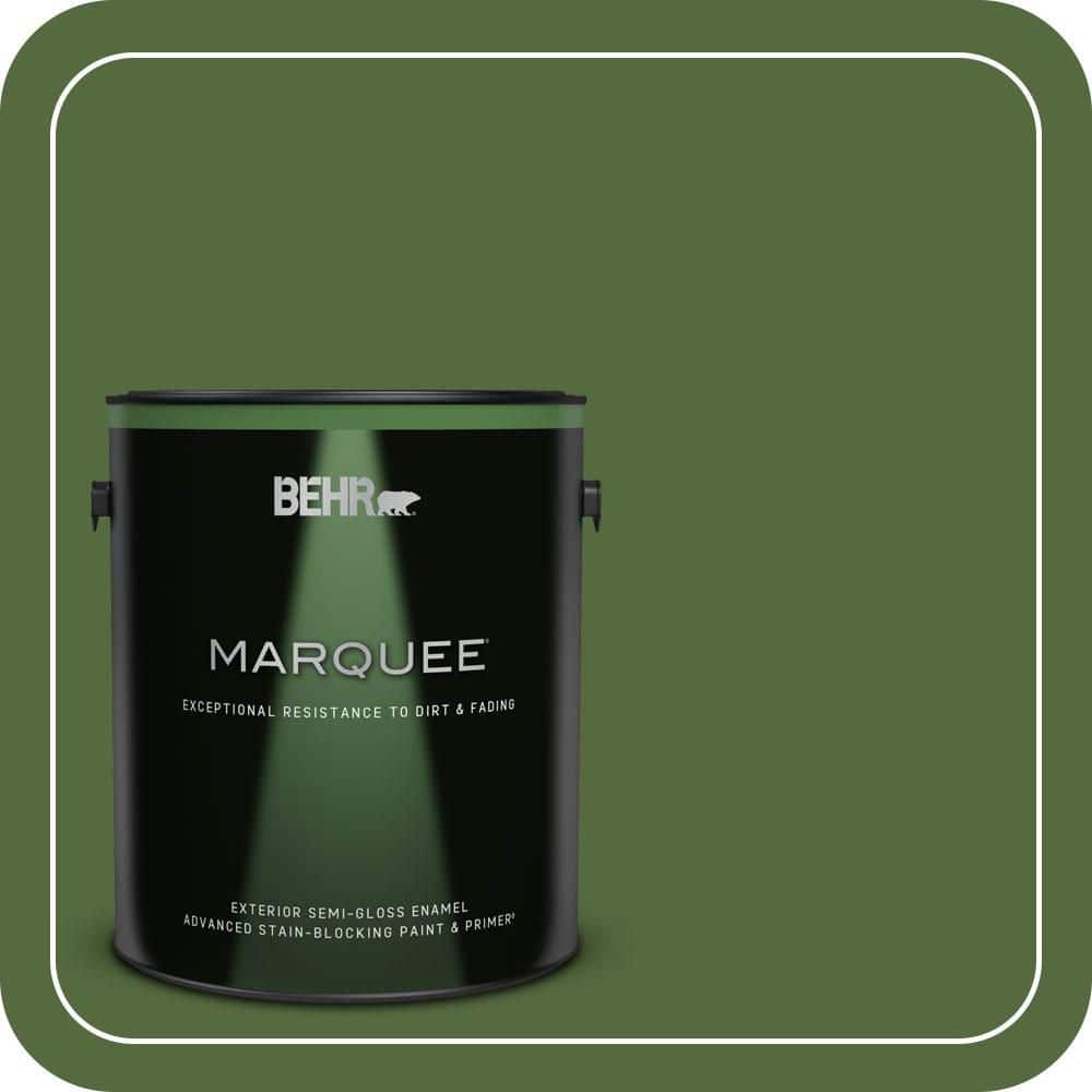 1 gal. #410D-7 Mountain Forest Semi-Gloss Enamel Exterior Paint & Primer product image for price tracking