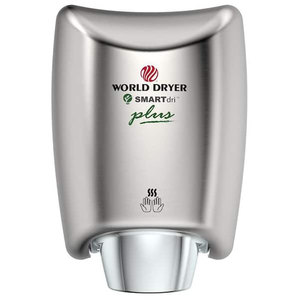 SMARTdri Plus Brushed Stainless Steel Automatic Electric Hand Dryer