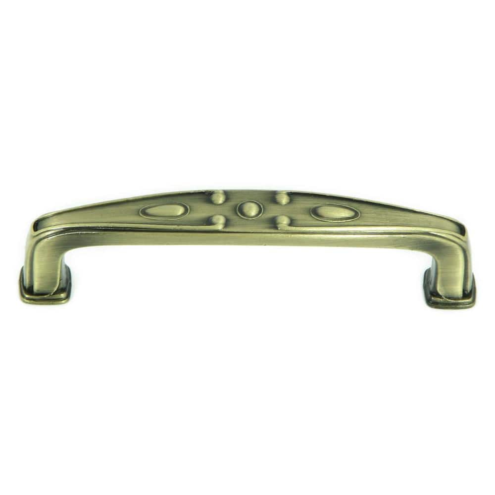 Edinborough 3-3/4 in. Center-to-Center Antique Brass Cabinet Pull