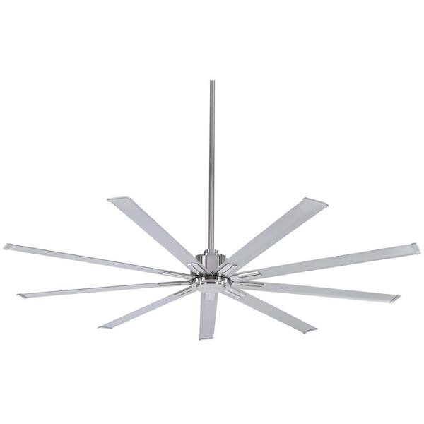 MINKA-AIRE Xtreme 72 in. Indoor Brushed Nickel Ceiling Fan with Remote Control