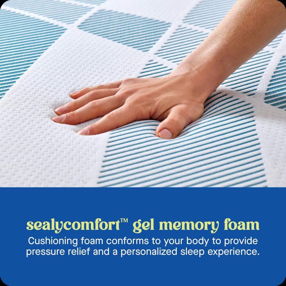Sealy Dreamlife 10" Queen Gel Memory Foam Hybrid Mattress