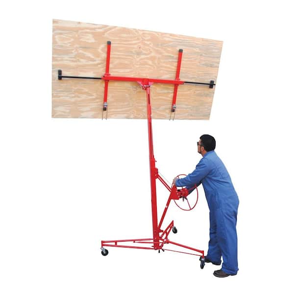Deluxe Drywall Panel Hoist Tilts and Rotates