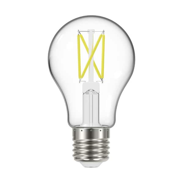 40-Watt Equivalent 3000K A19 Medium Base Clear A-Style LED Light Bulb 120 Volt (24-Pack)