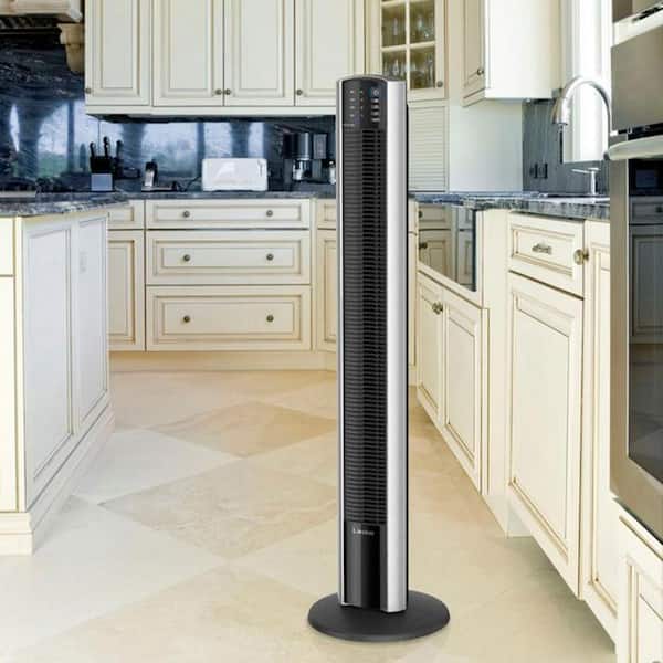 Lasko XtraAir 48 Inch Standing Tower Home Fan Air Ionizer