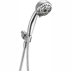 5-Spray Patterns 1.75 GPM 3.63 in. Wall Mount Handheld Shower Head in Chrome
