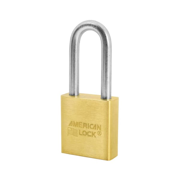 American Lock 1-3/4 in. Solid Brass Padlock with 2 in. Shackle A21D ...