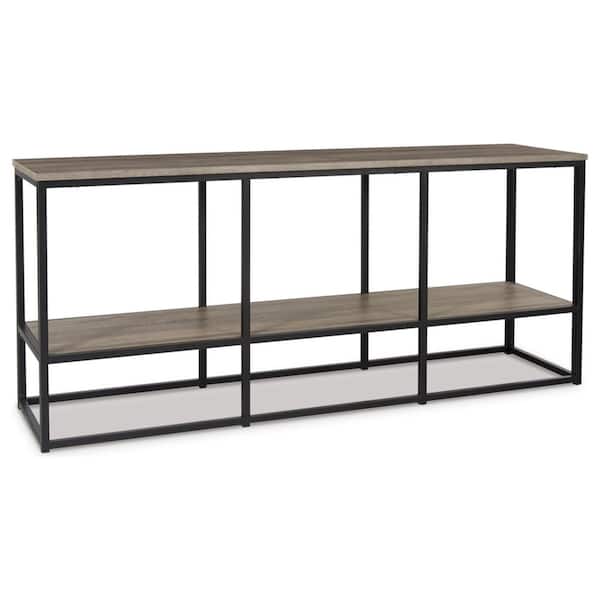 Wadeworth TV Stand - Brown/Black Wadeworth TV Stand - Brown/Black