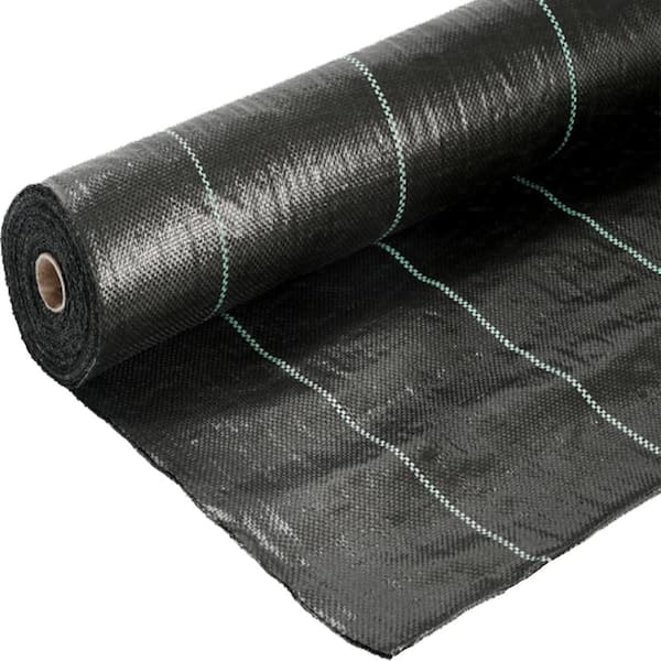 Ashman Landscape Fabric, Weed Barrier Fabric 4 ft. x 200 ft. Heavy-Duty Weed Blocking Protection for Garden Landscaping