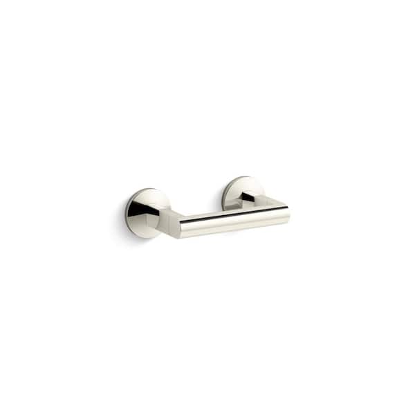 KOHLER Components Pivoting Wall Mounted Toilet Paper Holder in Vibrant Polished Nickel