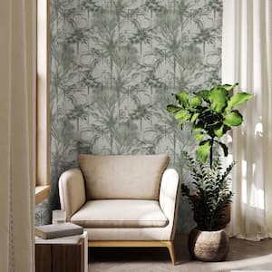 Sublime Jungle Texture Green Wallpaper Sample