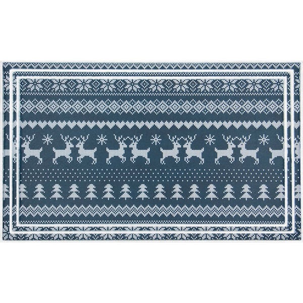 Fair Isle 18 in. x 30 in. Doormat