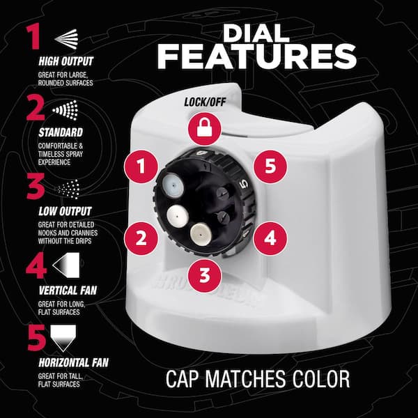 12 oz. Custom Spray 5-in-1 Satin Artic White Spray Paint (Case of 6)
