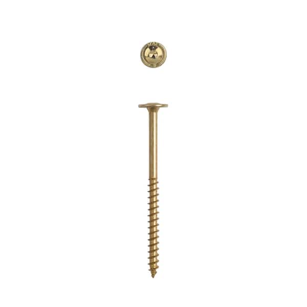 1/4 in. x 4 in. Interior Washer Head Structural Wood Lag Screws Powerlags Torx T-Star (50 Each) Bit Included