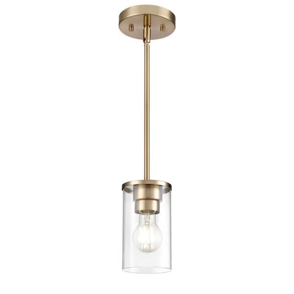Verlana 5 inch Wide 1-Light Pendant-Modern Gold