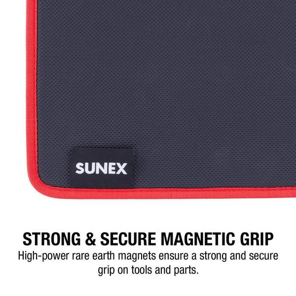 Sunex 8 in. x 10 in. x .3 in. Flexible Magnetic Mat SXMAGMAT - The