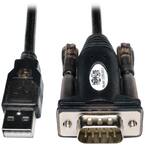 USB A-Male to D9-Male 5 ft. Serial Adapter Cable