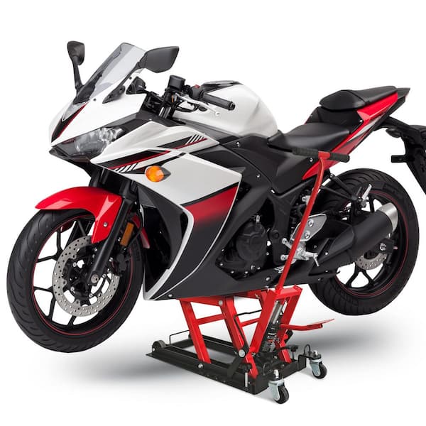 maocao hoom Hydraulic Motorcycle Lift Jack, 1500 lbs. Capacity