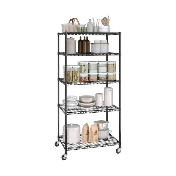 Seville Classics UltraDurable 5-Tier Commercial NSF Certified