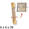 Post Protector 6 in. x 6 in. x 30 in. In-Ground Fence Post Decay ...