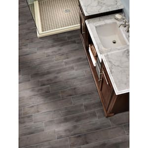 Country River Mist 6 in. x 36 in. Matte Porcelain Floor and Wall Tile (486 sq. ft./Pallet)