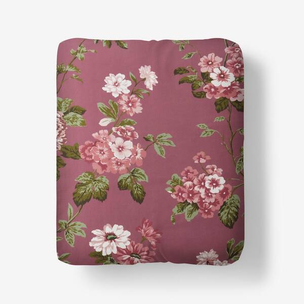Legends Hotel Victorian Bloom Wrinkle-Free Rose Multi Sateen Queen ...