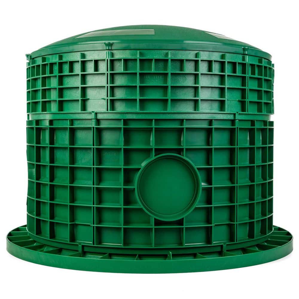 VPC 24 in. ID x 18 in. Tall Septic Tank Riser Combo 89-24RIS18COMBO ...
