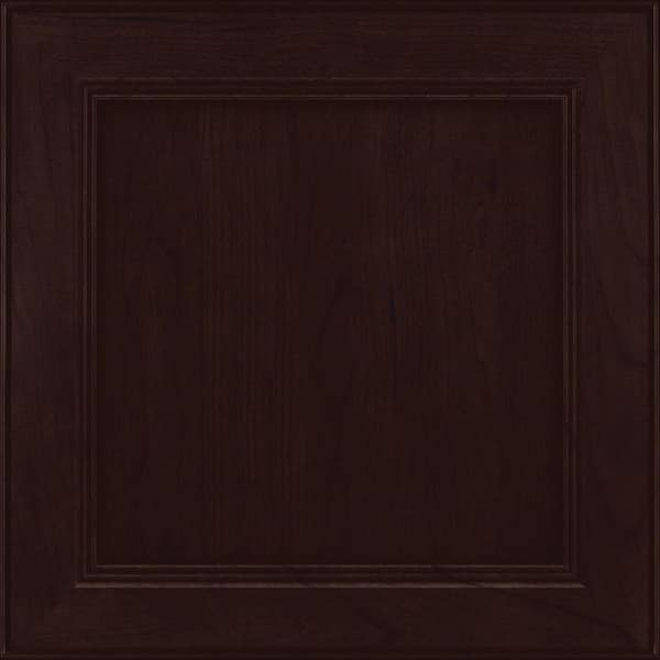 Parkdale 14 5/8 x 14 5/8 in. Cabinet Door Sample in Peppercorn
