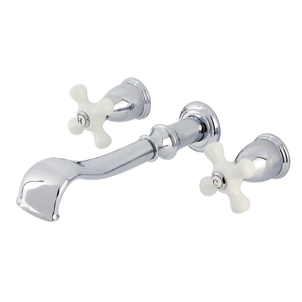 2-Handle Wall Mount Roman Tub Faucet in Polished Chrome (Valve Included) price history on PriceWatchPro