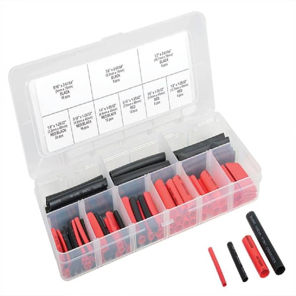 Dual Wall Heat Shrink Tube Assort (106-Piece)