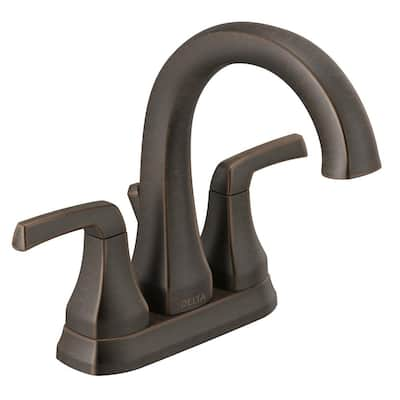 Delta Portwood 8 in. Widespread 2-Handle Bathroom Faucet in Venetian ...