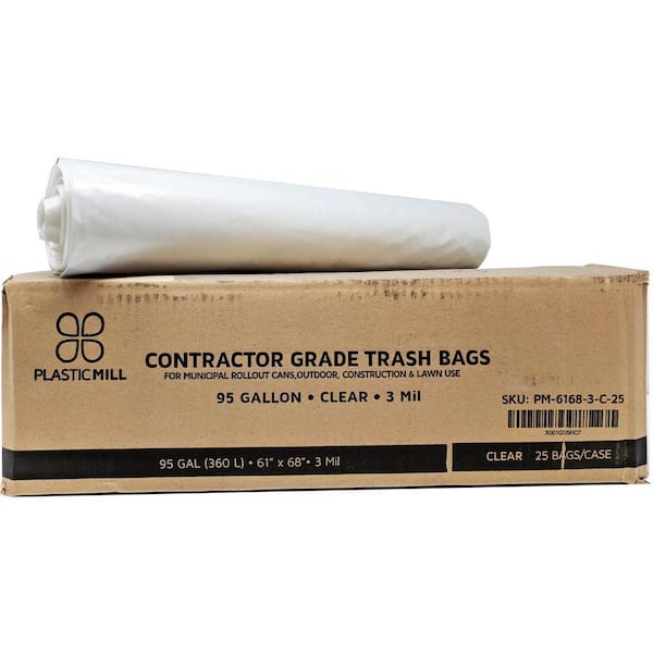 Gallon Double Zipper Bags, 2.7 Mil - 250 Count