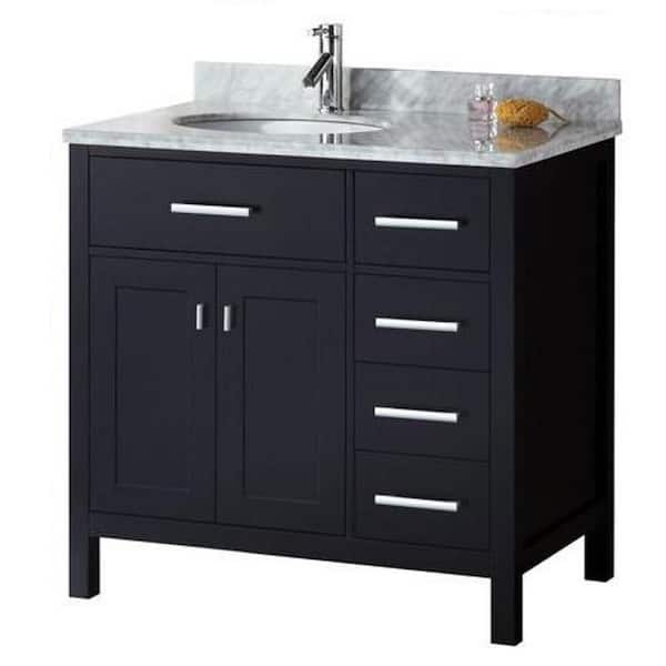 Design Element Cabinet and Top with Basin - without Mirror