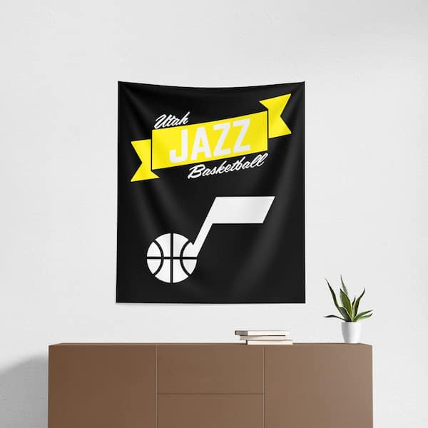 THE NORTHWEST GROUP NBA Premium Jazz Printed Wall Hanging