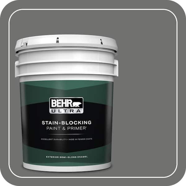 BEHR ULTRA 5 gal. #MQ2-61 Magnet Semi-Gloss Enamel Exterior Paint & Primer