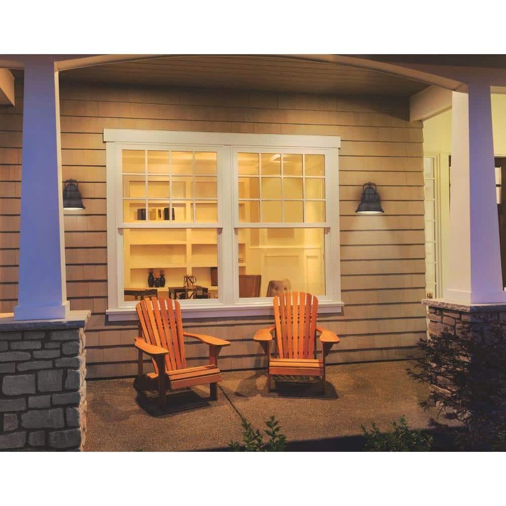 Orson Oil Rubbed Bronze Dimmable LED Outdoor Lantern Sconce