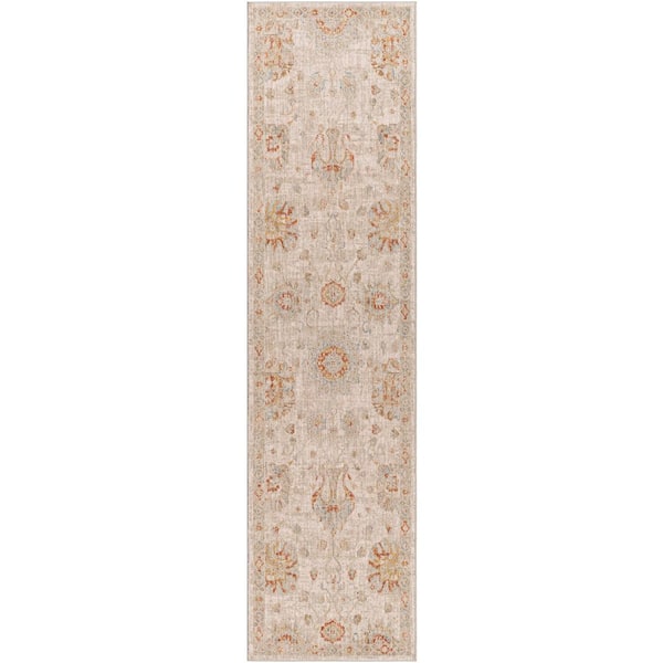 Livabliss Hinata Cream 3 ft. x 7 ft. Indoor Area Rug